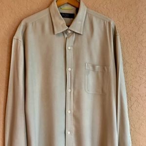 Nat Nast Long Sleeve 100% Silk Shirt